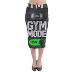 Gym mode Midi Pencil Skirt
