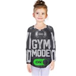 Gym mode Kids  Long Sleeve T-Shirt