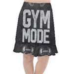 Gym mode Fishtail Chiffon Skirt