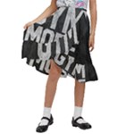 Gym mode Kids  Ruffle Flared Wrap Midi Skirt