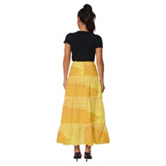 Tiered Ruffle Maxi Skirt 