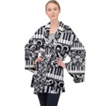 90a30151-30e5-41a4-8f9f-ca3e99b2c8da Long Sleeve Velvet Kimono 