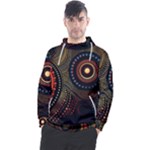 Abstract Geometric Pattern Men s Pullover Hoodie