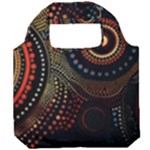 Abstract Geometric Pattern Foldable Grocery Recycle Bag