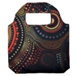 Abstract Geometric Pattern Premium Foldable Grocery Recycle Bag