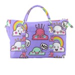 Cloud Seamless Pattern Carry-on Travel Shoulder Bag