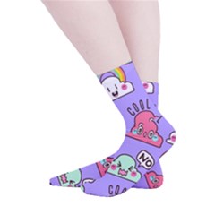 Smooth Crew Length Tube Socks 