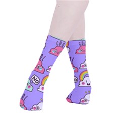 Smooth Crew Length Tube Socks 