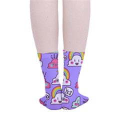 Smooth Crew Length Tube Socks 