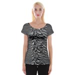 Joy Division Unknown Pleasures Pattern Cap Sleeve Top