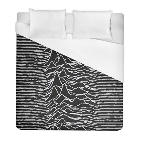 Joy Division Unknown Pleasures Pattern Duvet Cover (Full/ Double Size) from ArtsNow.com