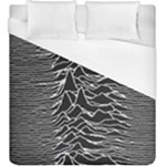 Joy Division Unknown Pleasures Pattern Duvet Cover (King Size)