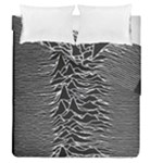 Joy Division Unknown Pleasures Pattern Duvet Cover Double Side (Queen Size)