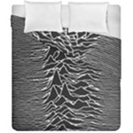 Joy Division Unknown Pleasures Pattern Duvet Cover Double Side (California King Size)