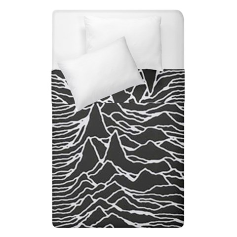 Joy Division Unknown Pleasures Pattern Duvet Cover Double Side (Single Size) from ArtsNow.com