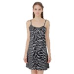 Joy Division Unknown Pleasures Pattern Satin Night Slip