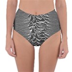 Joy Division Unknown Pleasures Pattern Reversible High-Waist Bikini Bottoms