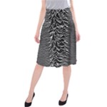Joy Division Unknown Pleasures Pattern Midi Beach Skirt