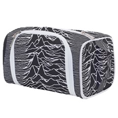 Joy Division Unknown Pleasures Pattern Toiletries Pouch from ArtsNow.com