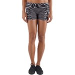 Joy Division Unknown Pleasures Pattern Yoga Shorts
