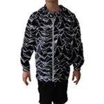 Joy Division Unknown Pleasures Pattern Kids  Hooded Windbreaker
