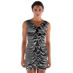 Wrap Front Bodycon Dress 