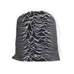 Joy Division Unknown Pleasures Pattern Drawstring Pouch (XL)