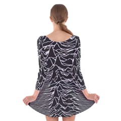 Long Sleeve Velvet Skater Dress 