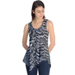 Joy Division Unknown Pleasures Pattern Sleeveless Tunic