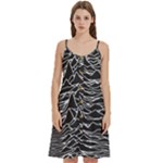 Joy Division Unknown Pleasures Pattern Women s Spaghetti Strap Pullover Cami Dress