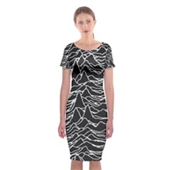 Classic Short Sleeve Midi Dress Front Classic Short Sleeve Midi Dress Front