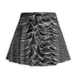 Joy Division Unknown Pleasures Pattern Mini Flare Skirt