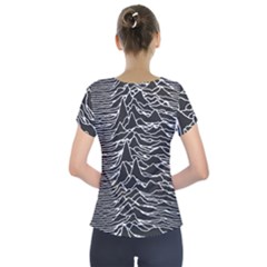 Short Sleeve Front Detail Top 