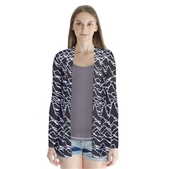 Drape Collar Cardigan 