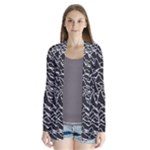 Joy Division Unknown Pleasures Pattern Drape Collar Cardigan
