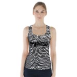 Joy Division Unknown Pleasures Pattern Racer Back Sports Top