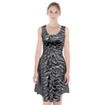 Joy Division Unknown Pleasures Pattern Racerback Midi Dress