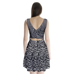 Split Back Mini Dress  