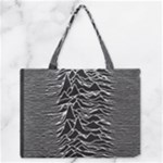 Joy Division Unknown Pleasures Pattern Zipper Medium Tote Bag