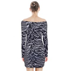 Long Sleeve Off Shoulder Dress 