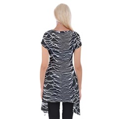 Short Sleeve Side Drop Tunic 