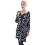 Joy Division Unknown Pleasures Pattern Hooded Pocket Cardigan