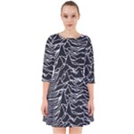 Joy Division Unknown Pleasures Pattern Smock Dress