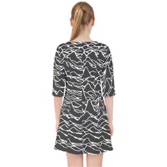 Quarter Sleeve Pocket Dress 