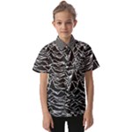 Joy Division Unknown Pleasures Pattern Kids  Short Sleeve Shirt
