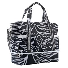 Sports Shoulder Bag with Shoes Compartment 