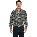 Joy Division Unknown Pleasures Pattern Men s Long Sleeve Shirt