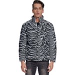 Joy Division Unknown Pleasures Pattern Men s Puffer Bubble Jacket Coat