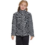 Joy Division Unknown Pleasures Pattern Kids  Puffer Bubble Jacket Coat