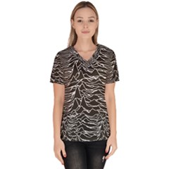 Women s V-Neck Scrub Top 
